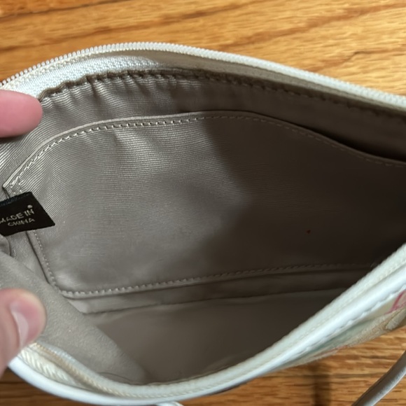 Coach Signature Hampton Multicolor Wristlet - Picture 7 of 11